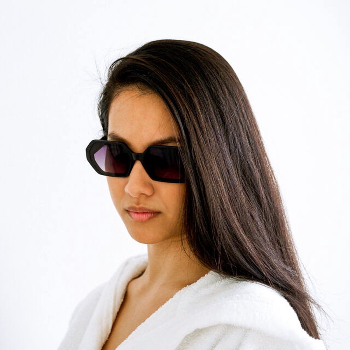 Okkia Andrea Ladies Sunglasses, Classic Havana, One size