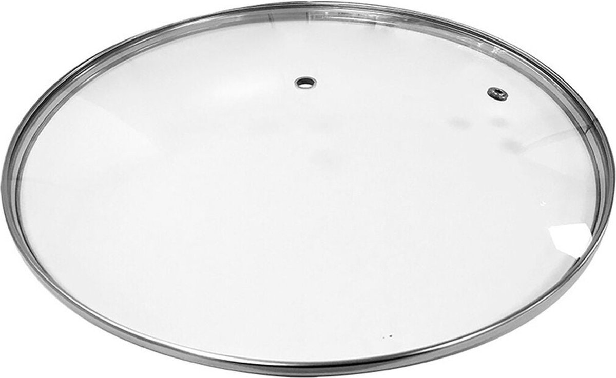 Deksel Braadpan EDM 76692 Navulling Pan Kristal Transparant Ø 22 cm