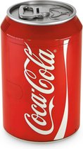 Mini réfrigérateur Coca Cola - 9,5 litres - Refroidissement et maintien au chaud - Chargeur de voiture inclus