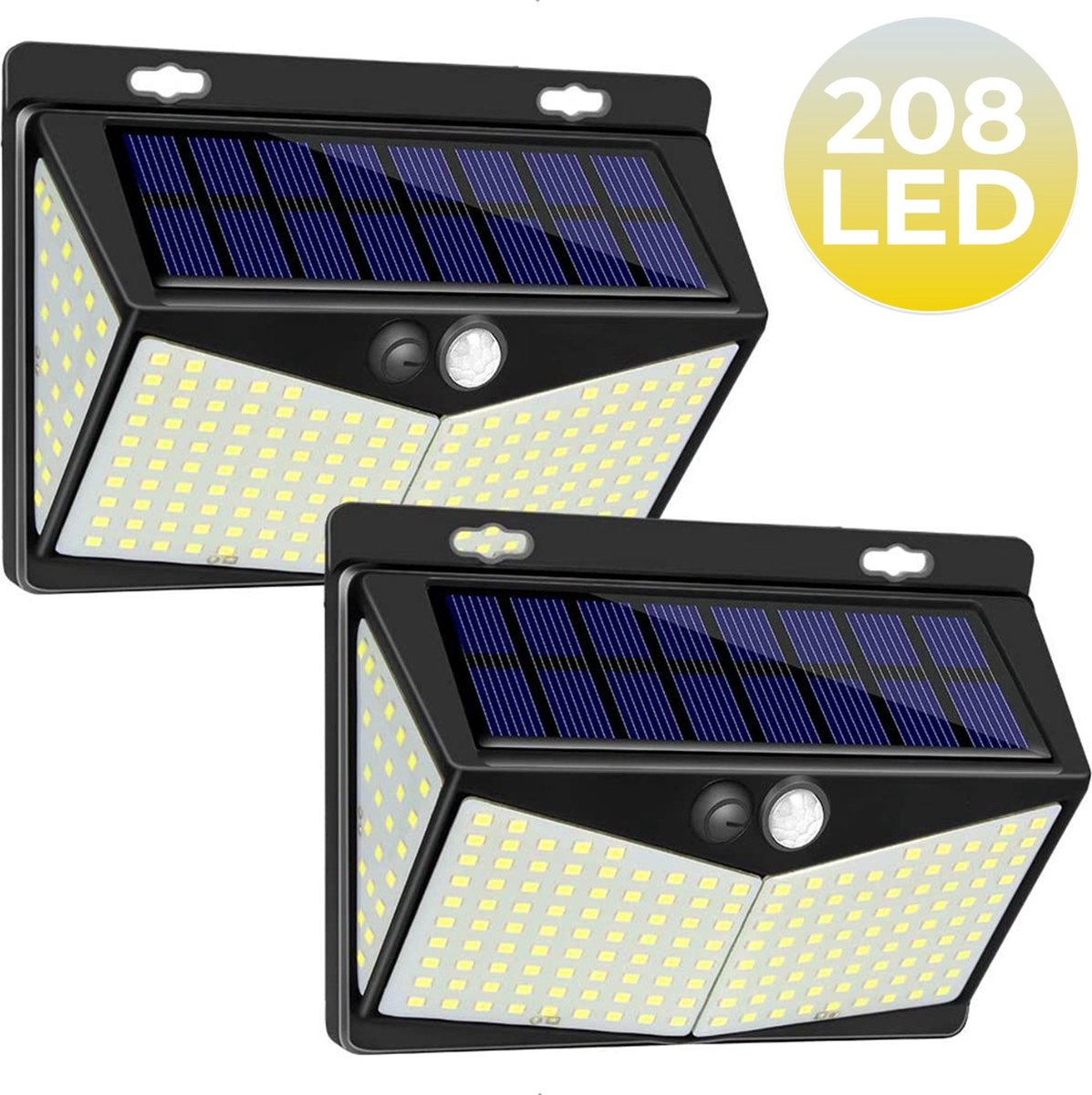Maclean SOL1800S Telecamera Fittizia Solare – LED Lampeggiante, Sensore Movimento, IP66, Bianco, Con Adesivo