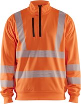 Blaklader High Vis Sweatshirt halve rits 3564-2538 - High Vis Oranje - XL