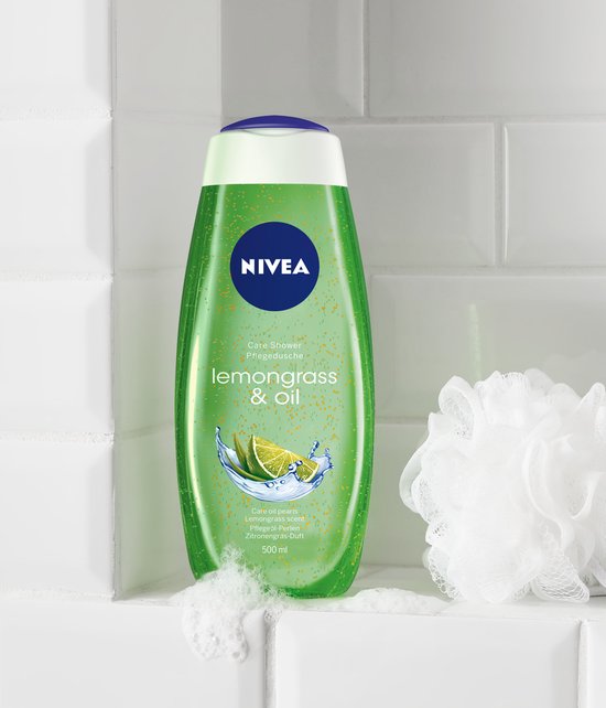 NIVEA Lemongrass & Oil Care Shower Gel 500ml Voordeelverpakking 6