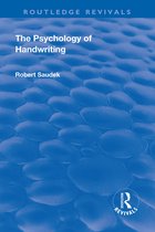 Routledge Revivals- Revival: The Psychology of Handwriting (1925)