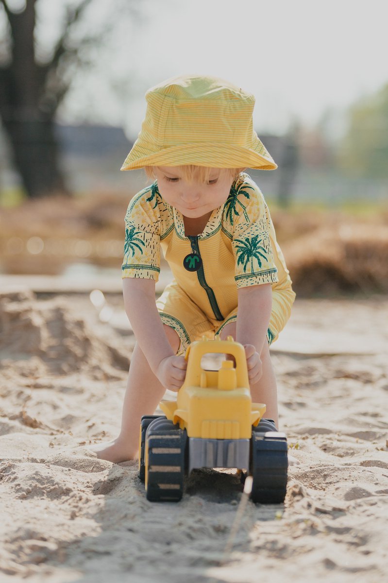 Ducksday - zwempakje voor baby en peuter - UV - werend UPF50+ - unisex - Cala - 1 jaar — afbeelding 3
