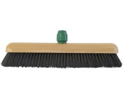 Betra bezemkop - binnenbezem - zwart - hout/paardenhaar - 30 cm