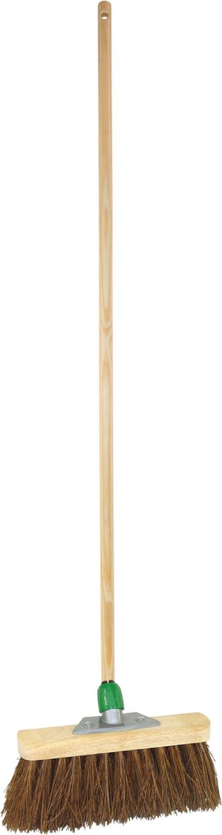 Goedkoopste Betra Buitenbezem - FSC hout - natuurvezel - 30 x 140 cm tuinbezem