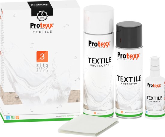 Protexx - Ensemble textile - 3 ans pour 3 places - Protecteur textile | Chaises & bancs