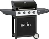 Bol.com Bighorn Gasbarbecue en Grill – 4 Branders – Zwart aanbieding