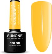 SUNONE UV/LED Gellak 5ml. Rainbow 1 - Geel - Glanzend - Gel nagellak
