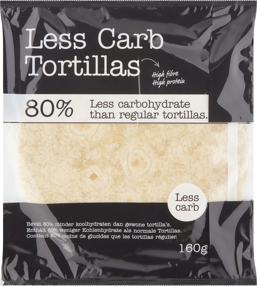 Goedkoopste Smaakt - Less Carb Tortillas - Koolhydraatarme wraps