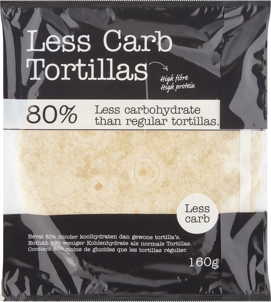 Smaakt Less Carb Tortillas 160GR
