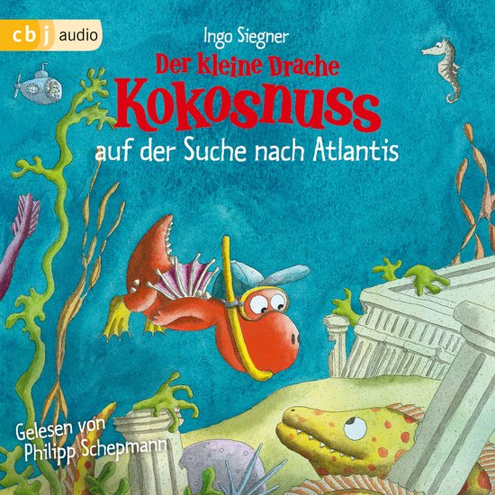 Der kleine Drache Kokosnuss auf der Suche nach Atlantis - cover