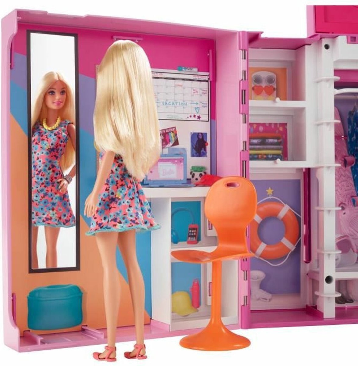 Universal - Accessoires de poupée Barbie, valise pour bébé, jouet