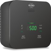 ELRO FCO2400 CO2 Meter – Luchtkwaliteitsmeter met NDIR sensor voor CO2, Temperatuur en Luchtvochtigheid – met Zelfkalibratie