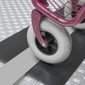 Datona® - Rubberen drempelhulp 10 mm - 2 stuks