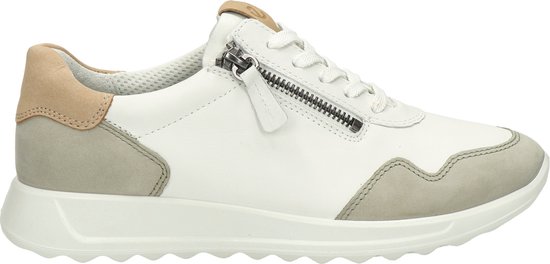 Ecco Flexure Runner W Sneakes wit Leer - Dames - Maat 40