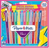 Feutres Paper Mate Flair | Pointe Medium (0) | diverses couleurs rétro | 12 pièces