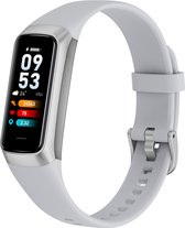 Kiraal Charge Fit - Stappenteller - Activity Tracker - Temperatuurmeter - Bloeddrukmeter - Hartslagmeter - Smartwatch - Horloge - Heren - Dames - Nederlandse Handleiding - Grijs
