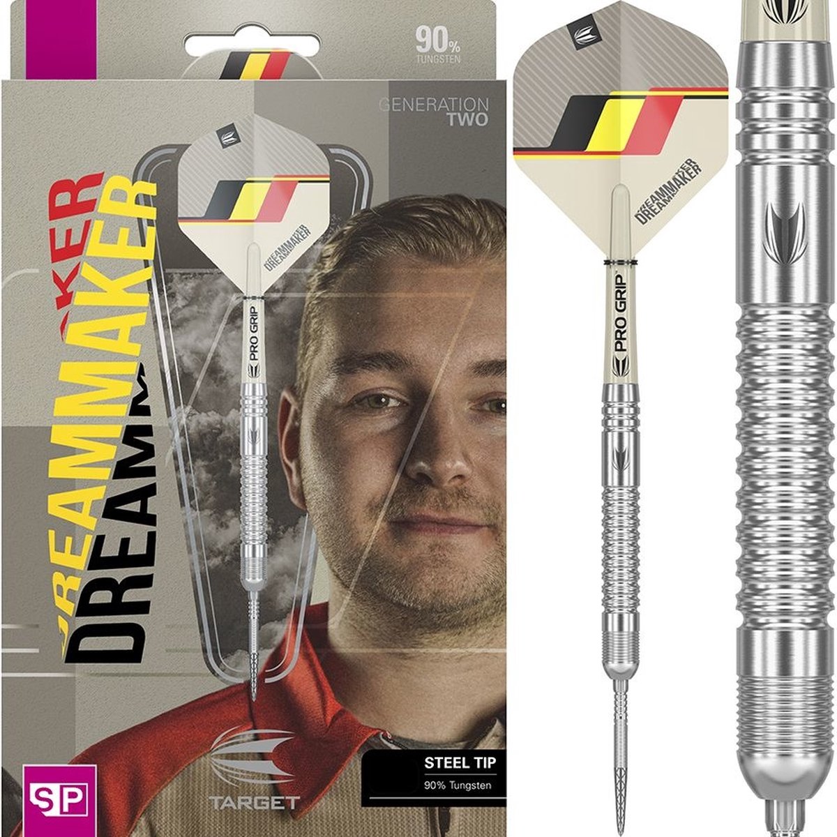Target Dimitri van den Bergh G2 SP 90% - Dartpijlen 23 Gram