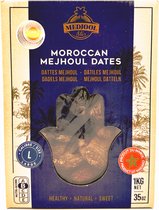 Dattes du Maroc Mejhoul 1000 gr (Grande Taille) - 100% Biologique - Dattes Medjool Premium - Production Marocaine - Dattes Mejhoul Marocaines - Grande Taille
