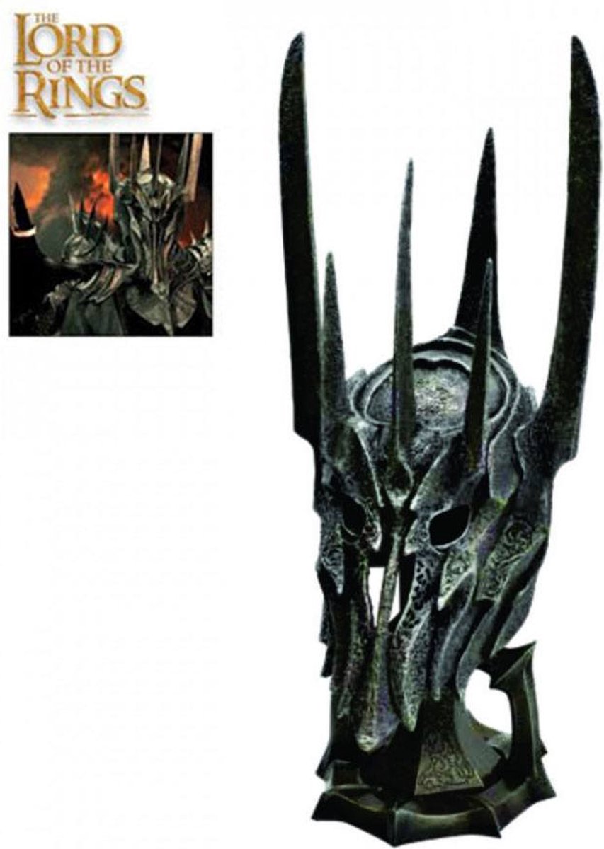 Lord of the Rings: The Fellowship of the Ring Replica 1/2 Helm of Sauron 40 cm - United Cutlery