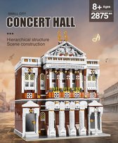 Mold King 16032 Novatown - Salle de concert - 2875 pièces - Compatible Lego - Ensemble de construction