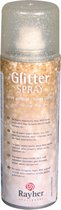 Rayher hobby materialen Spray - met glitters - goud - 125 ml