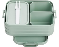Mepal Bento Lunchbox midi – Broodtrommel - 4 boterhammen - Nordic sage