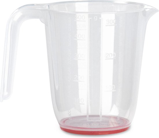 PlastcForte Cuisine verre doseur - plastique - transparent - 500 ml