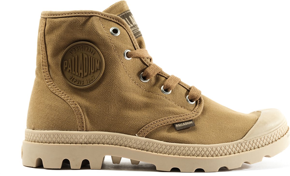 Palladium Pampa Hi Veterschoenen Hoog Cognac Bruin