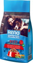 Nourriture pour chien Reno - croquettes pour chien au boeuf et légumes - 10 kg