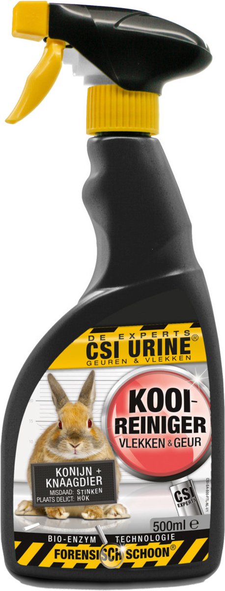 Csi Urine Cage Cleaner Spray - Dissolvant d'odeur - 500 ml | bol.com
