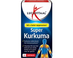 Lucovitaal Super Curcumine X-tra Krachtig Voedingssupplement - 30 capsules