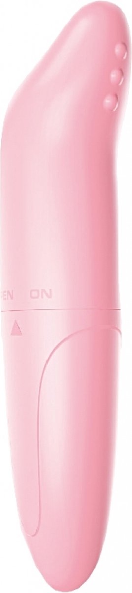 Power Escorts Strawberry Touch Roze Mini G Spot Vibrator - 11 Cm Dia 2,5 Cm