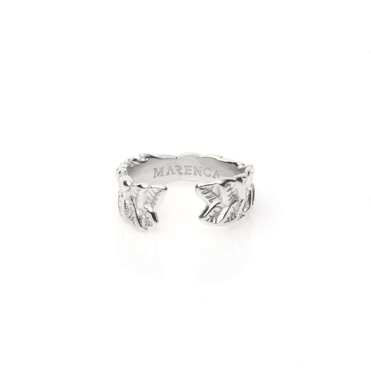 Marenca Zilveren Lauwerkrans Heren Ring (L)