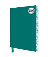 Blank Artisan Notebooks- Teal Blank Artisan Notebook (Flame Tree Journals)