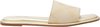Michael Kors Hayworth Slide Dames Slippers - Natural Pale Gold - Maat 36