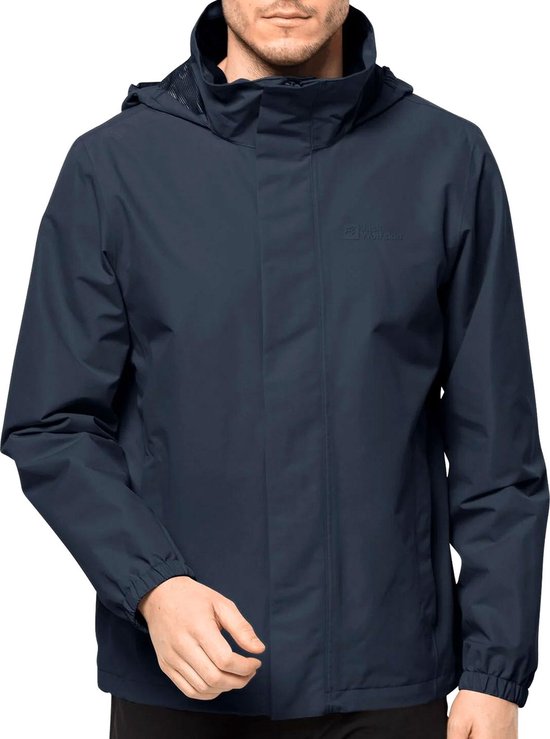 Jack Wolfskin STORMY POINT 2L JKT M Heren Outdoorjas - night blue -Maat XXL