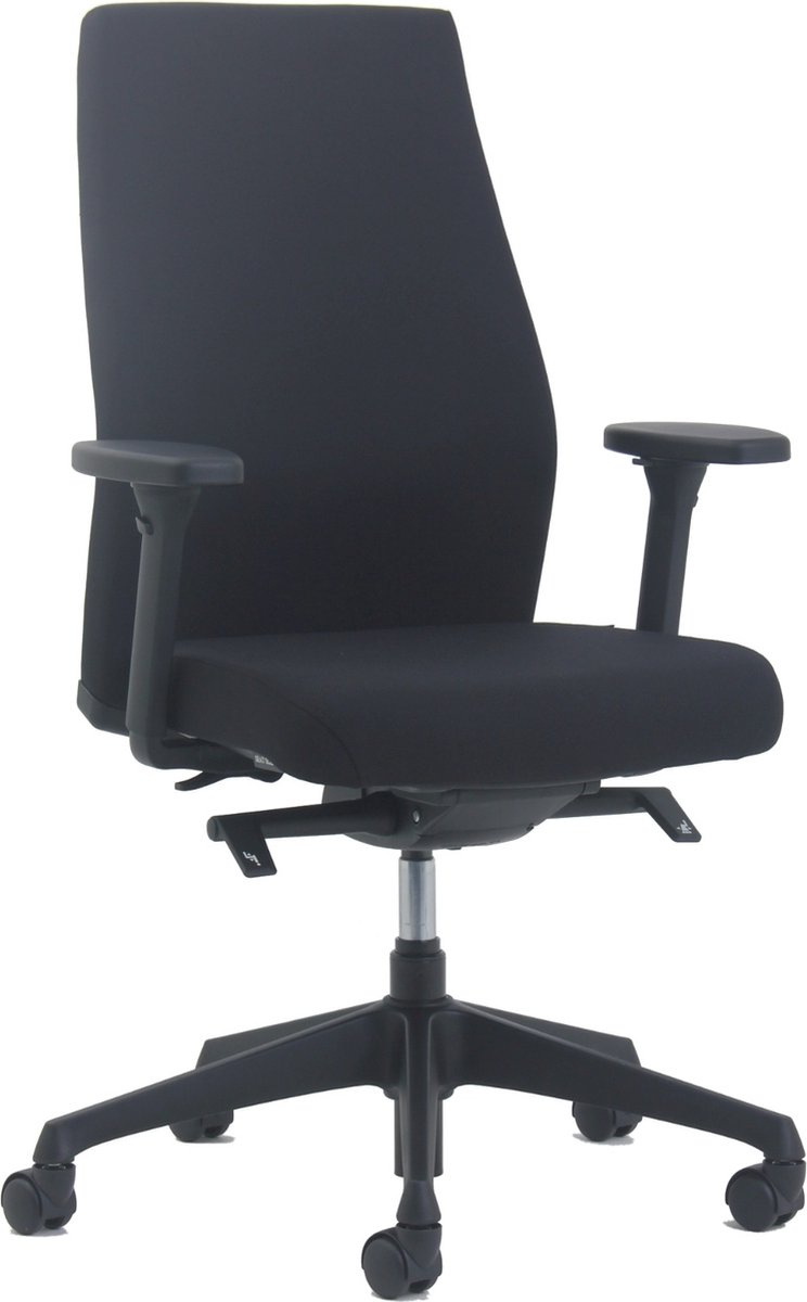 Office Hero® Titan Ergonomische Bureaustoel - Bureaustoelen voor Volwassenen - Volledig Verstelbaar - Zwart - Gemonteerd geleverd