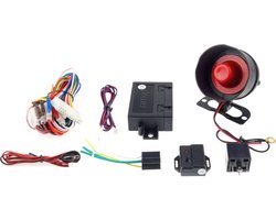 Auto Alarm met afstandbediening - universeel autoalarm