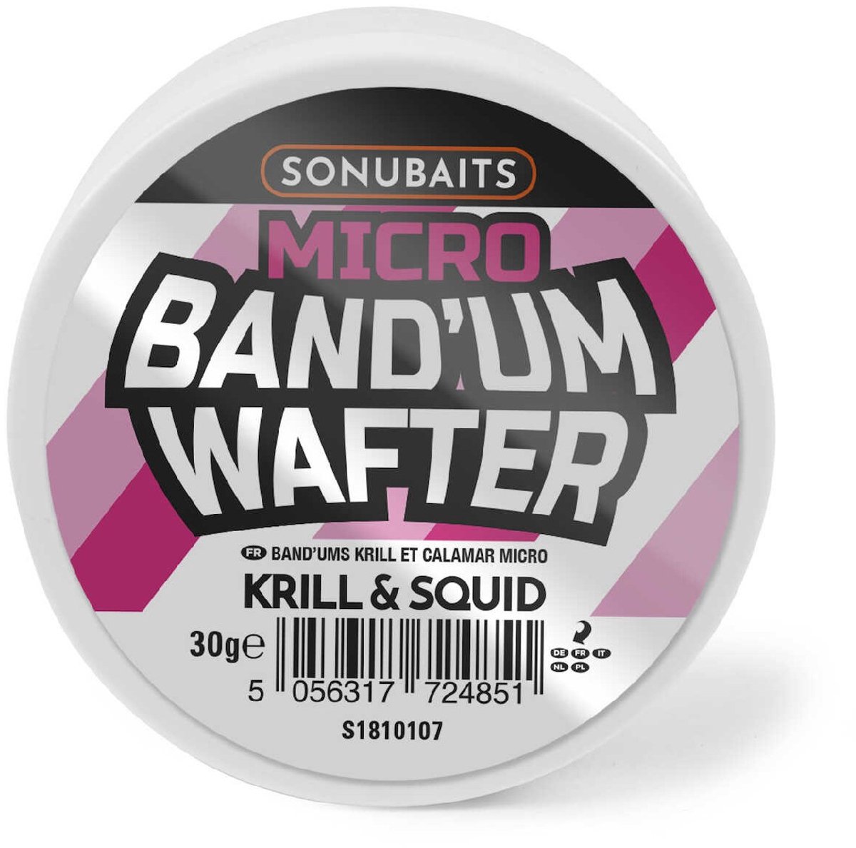 Sonubaits Micro Band’um Wafter 30gr - Smaak : Krill & Squid