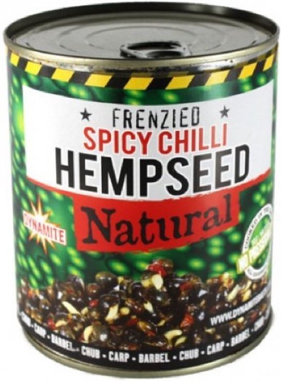 Dynamite Baits Frenzied Spicy Chilli Hempseed - Particles - 700 gr van Merkloos — afbeelding 3