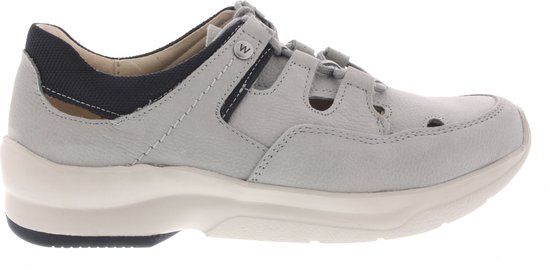 Wolky Veterschoenen Galena lichtgrijs nubuck