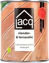 Lacq Vlonder & Terrasolie Naturel - Bescherming en Verfraaiing voor Houten Terrassen - Waterafstotend - UV-bestendig - Natuurlijke Uitstraling - 1L