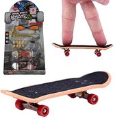 vinger skateboard met accessoires - Kinderspeelgoed - 30 x 16 x 3 cm - Tech Deck Mini Skateboard - Multikleur