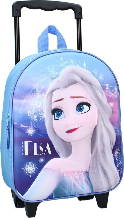 Disney Frozen handbagage reiskoffer/trolley/rugzak blauw 32 cm voor  kinderen | bol.com