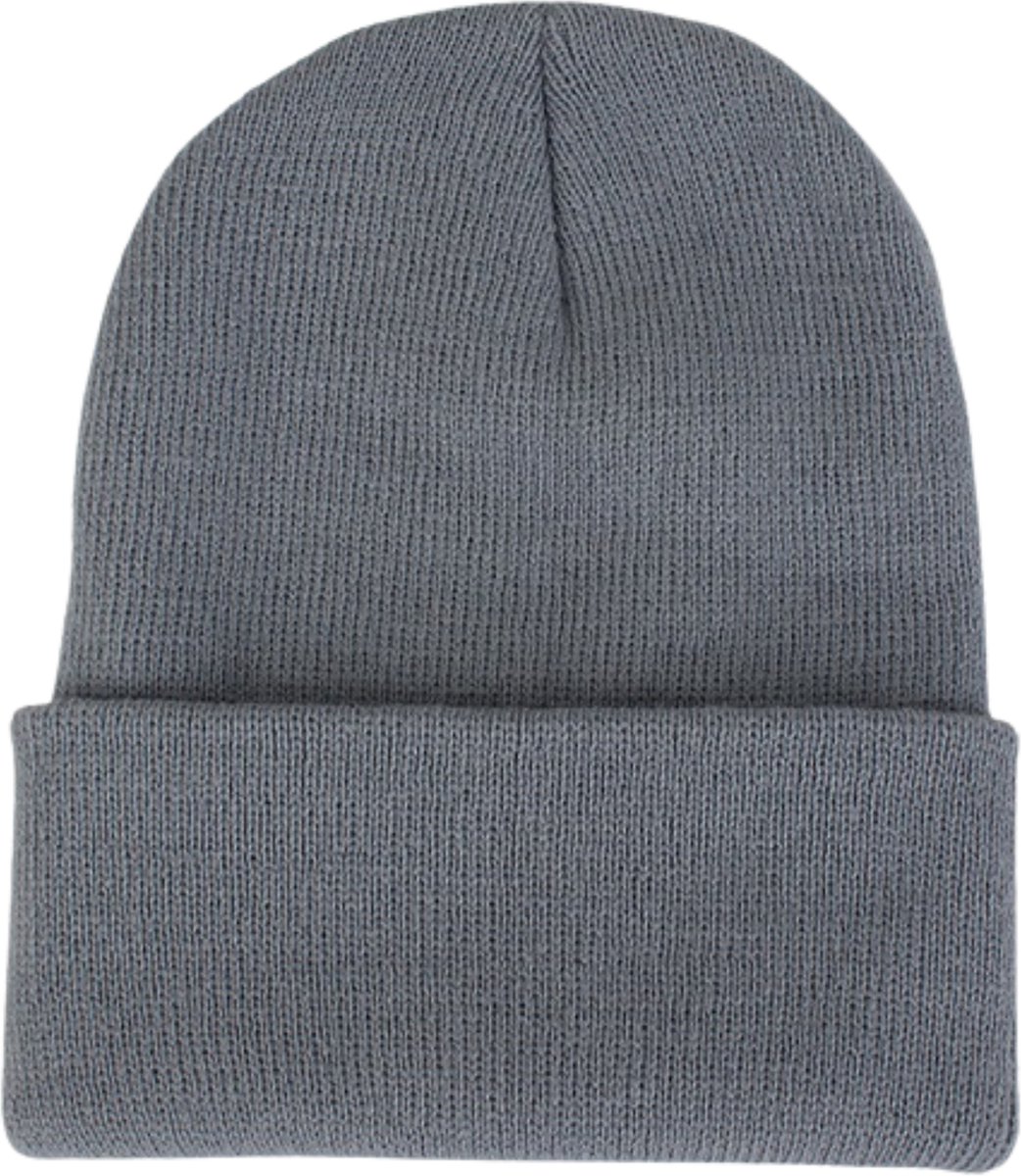 ASTRADAVI Beanie Hats - Muts - Warme Unisex Skimutsen - Winter Hoofddeksels - Lichtgrijs