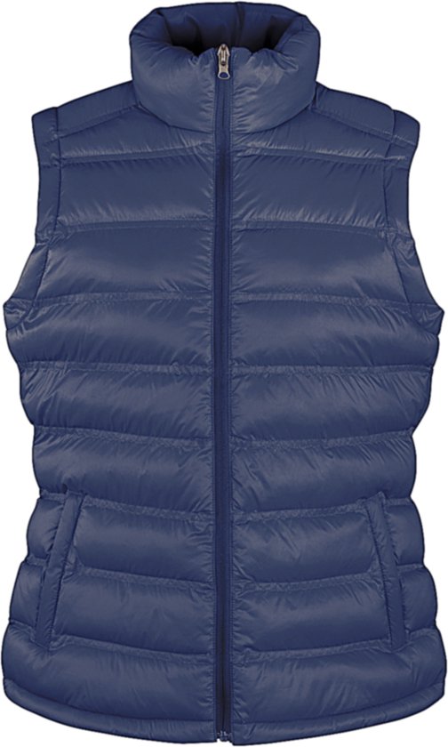 Bodywarmer 'Ice Bird Padded' Result Dames maat XS Donkerblauw