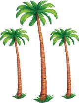 Decoratie palmboom 3 stuks