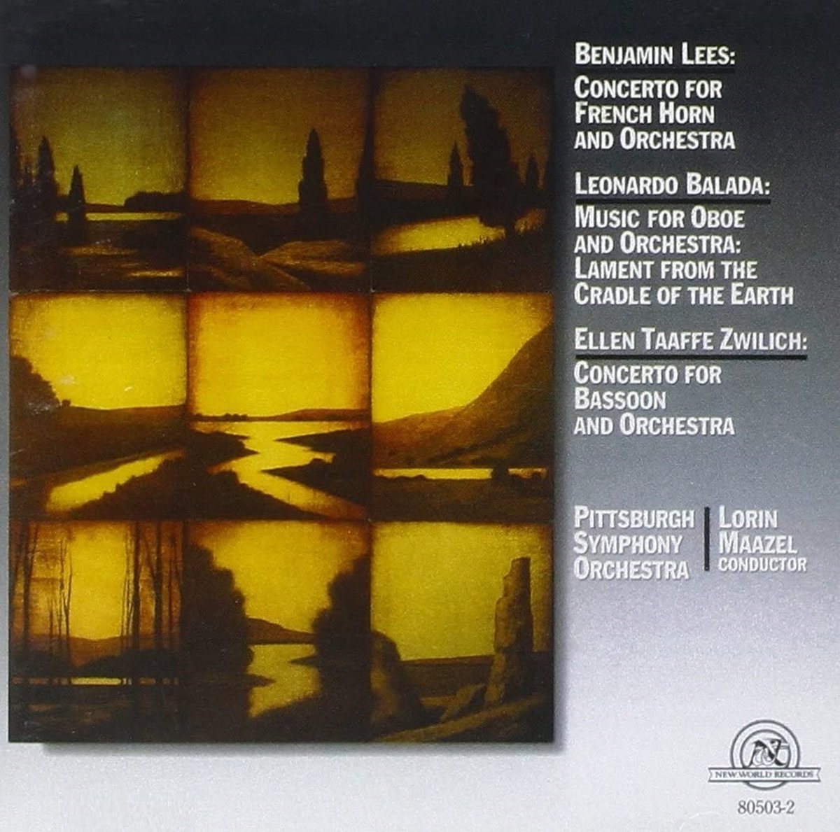 Pittsburgh Symphony Orchestra, Lorin Maazel - Balada/Lees/Zwilich: Music For Oboe (CD)
